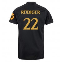 Dres Real Madrid Antonio Rudiger #22 Rezervni 2023-24 Kratak Rukav